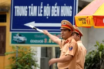 Phú Thọ phân luồng xe dịp Giỗ Tổ Hùng Vương 2026