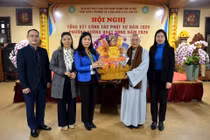 MTTQ Việt Nam thành phố Hà Nội thăm, chúc Tết cơ sở tôn giáo