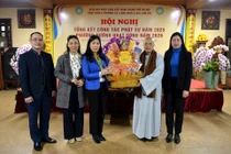 MTTQ Việt Nam thành phố Hà Nội thăm, chúc Tết cơ sở tôn giáo