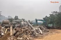 Phường Xuân Phương dẹp bỏ bãi đổ thải, VLXD trái phép 