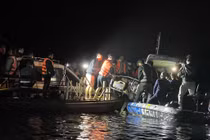 Lào Cai chỉ đạo làm rõ vụ chìm tàu trên hồ Thác Bà khiến 6 người mất tích