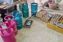 Thái Nguyên phát hiện cơ sở sang chiết gas trái phép