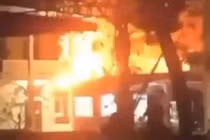 Cháy nhà máy giày ở Hải Phòng rạng sáng mùng 1 Tết