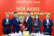 Ông Trần Huy Phương làm Phó Bí thư Tỉnh ủy Bắc Ninh