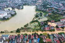 Xót xa nhà cửa của người dân bị nước lũ nhấn chìm ở Lào Cai