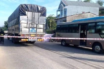 Ô tô tải va chạm xe máy ở Phú Thọ, một người tử vong