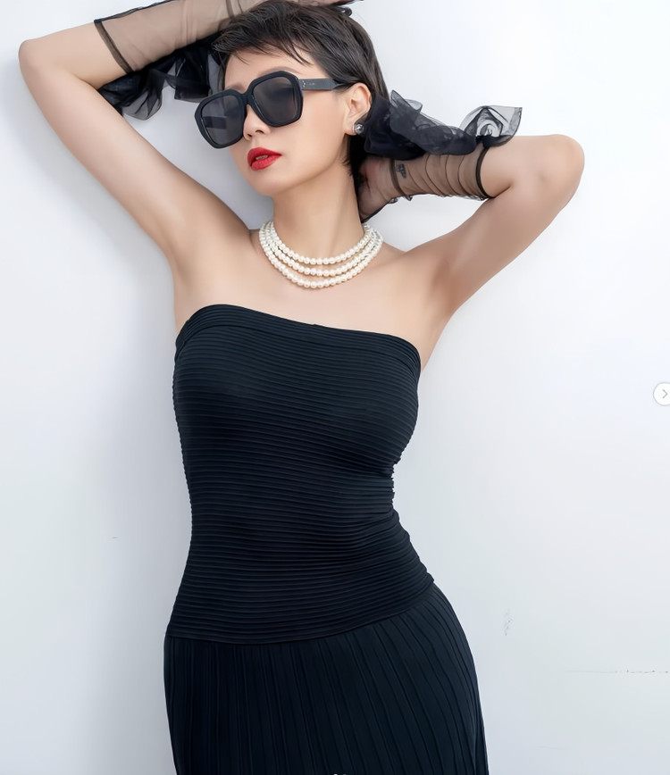 Không chỉ là vẻ bề ngoài, Hải My được nhận xét thừa hưởng sự giáo dưỡng tinh tế từ mẹ, chuẩn phong cách "tiểu thư Hà thành". 2.jpg