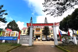 Trụ sở UBND xã Trường Xuân, tỉnh Lâm Đồng.