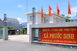 Trụ sở UBND xã Phước Dinh, tỉnh Lâm Đồng.