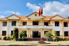 Trụ sở UBND xã Đạ Huoai 2, tỉnh Lâm Đồng.