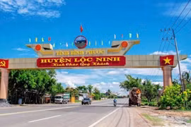 Gói thầu trang trí Tết hơn 1,4 tỷ tại xã Lộc Ninh về tay Công ty Văn Tòng