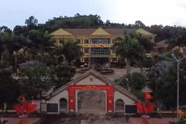 Trụ sở UBND xã Tuy Đức, tỉnh Lâm Đồng.