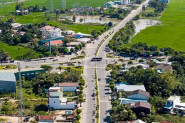 Một góc của xã Diên Lạc, tỉnh Khánh Hòa.