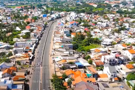 Một góc của xã Hàm Thuận Bắc, tỉnh Lâm Đồng.