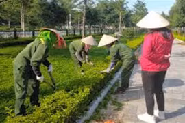 Công ty Bảo Long trúng thầu chăm sóc cây xanh tại phường Minh Hưng