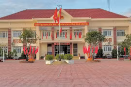 Trụ sở UBND phường Đông Ninh Hòa, tỉnh Khánh Hòa.