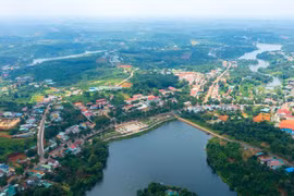 Một góc của xã Kiến Đức, tỉnh Lâm Đồng.