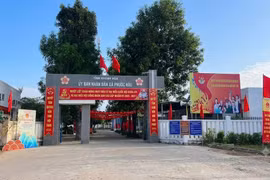 Trụ sở UBND xã Phước Hậu.