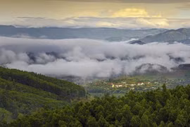 Một góc của xã Đông Khánh Sơn, tỉnh Khánh Hòa.