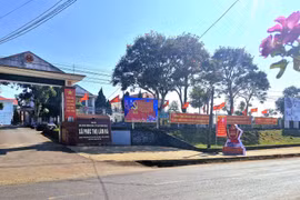 Trụ sở UBND xã Phúc Thọ Lâm Hà (Lâm Đồng).