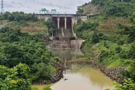 Thủy điện Buôn Tua Srah, khu vực gần nơi xảy ra vụ đuối nước.