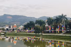 Một góc của xã Đạ Huoai, tỉnh Lâm Đồng.