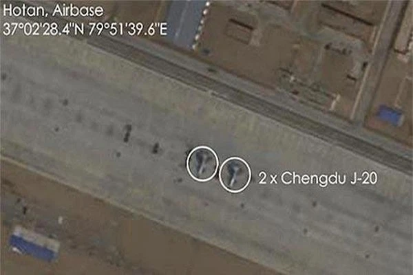 Trung Quốc bí mật đưa tiêm kích J-20 lên biên giới sát Ấn Độ