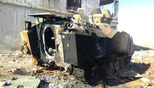 Xe thiết giáp ACV-15 Thổ Nhĩ Kỳ như "đồ bỏ đi" ở chiến trường Syria