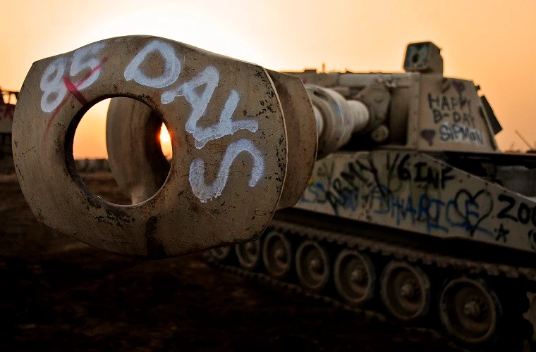 Rùng rợn "nghĩa địa" vũ khí của quân đội Iraq thời Saddam Hussein