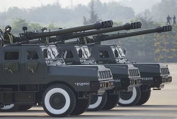 "Vũ khí made in China" nổi bật trong biên chế quân đội Myanmar