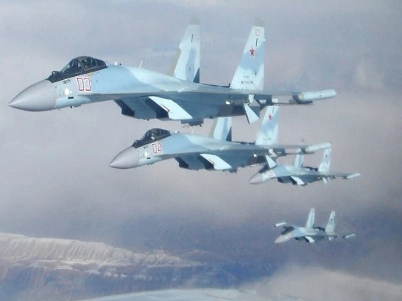 Su-35 Nga đồng loạt xuất kích chặn máy bay Israel, bảo vệ Syria?