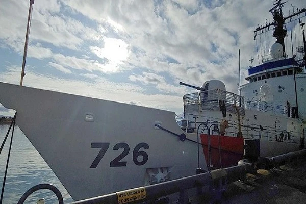 Hình ảnh tàu WHEC-726 của lực lượng tuần duyên Mỹ trước khi về Việt Nam 