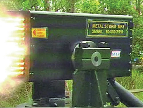 Siêu súng Metal Storm của Australia bắn 1 triệu viên đạn/phút, vượt xa súng Mỹ 