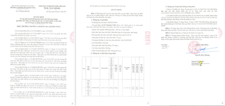 Quyết định số 288/QĐ-CĐDLĐN. Nguồn MSC 6-7068.png