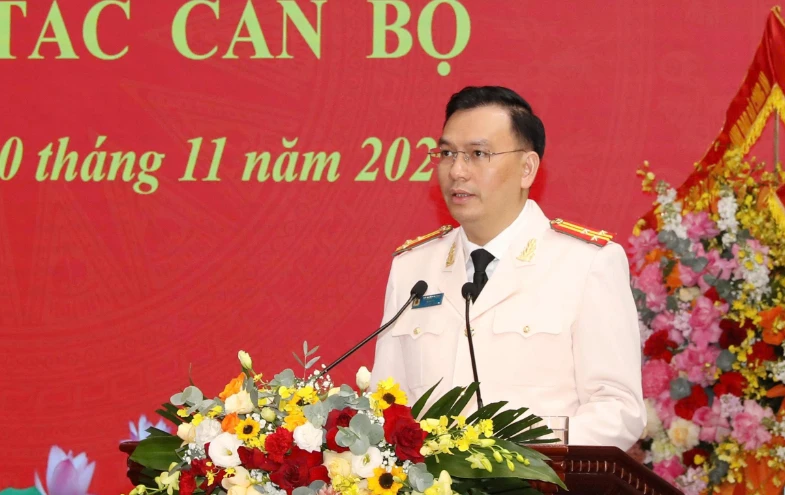 Chân dung Thượng tá Cù Quốc Thắng làm Giám đốc Công an tỉnh Ninh Bình