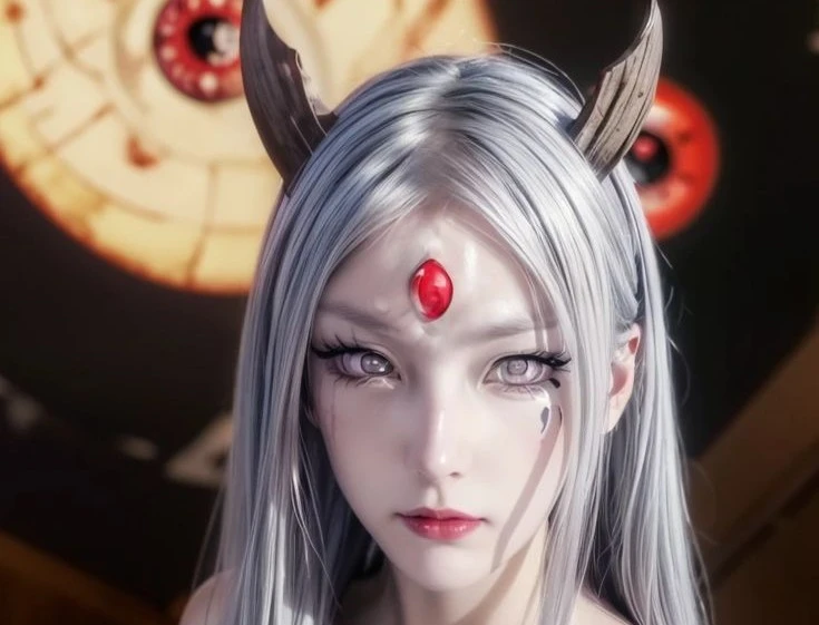 AI tái hiện Kaguya Naruto đẹp mê hồn với ánh mắt biết nói