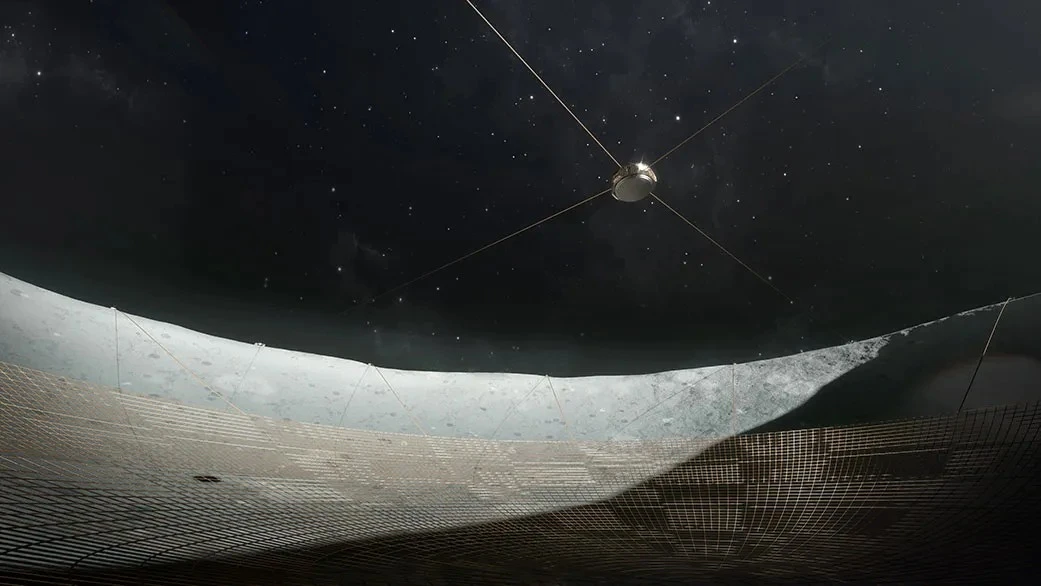 NASA xây kính viễn vọng siêu khủng ở mặt tối Mặt Trăng