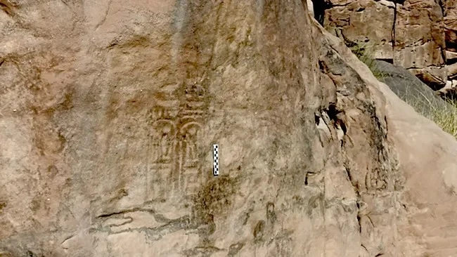 Lần đầu tiên phát hiện chữ khắc tên pharaoh Ai Cập ở Jordan