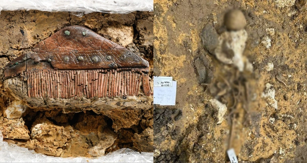 Khai quật mộ cổ 1.700 tuổi chất đầy báu vật ở Đức