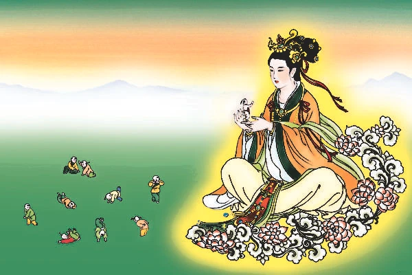 Nữ thần nửa người nửa rắn tạo ra loài người thế nào?