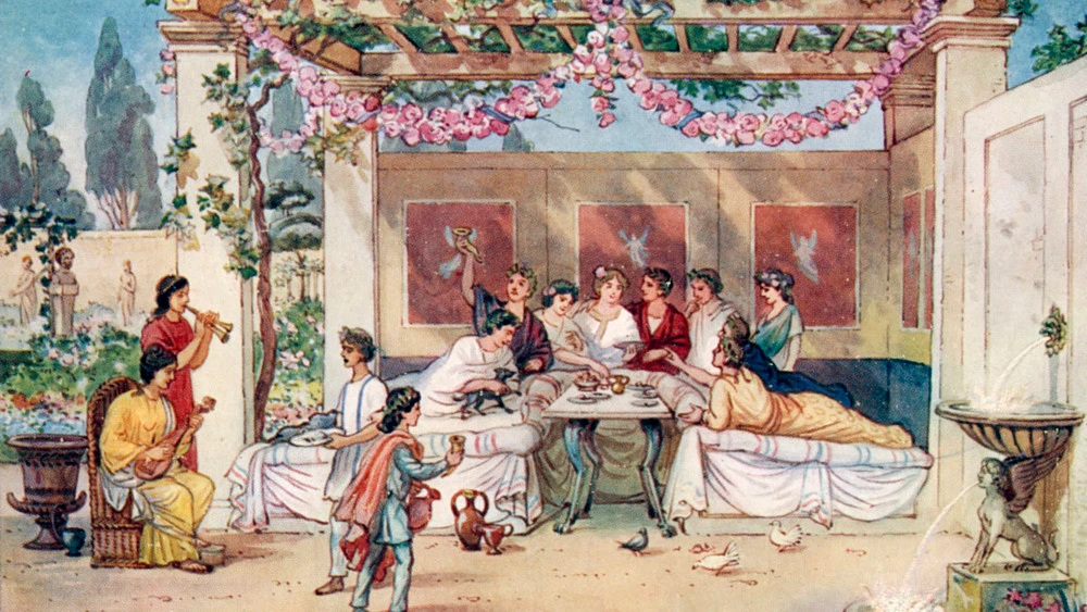 Người La Mã cổ đại tổ chức tiệc tùng thế nào?