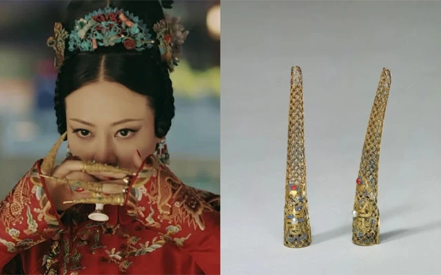 Tác dụng không ngờ bộ móng giả của phi tần thời nhà Thanh