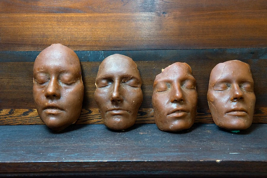 Tò mò những mặt nạ xác chết của người La Mã cổ đại