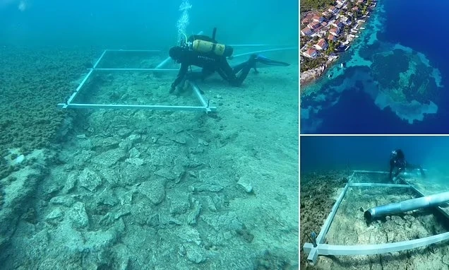 Kinh ngạc con đường cổ đại 7.000 năm ẩn mình dưới đáy biển