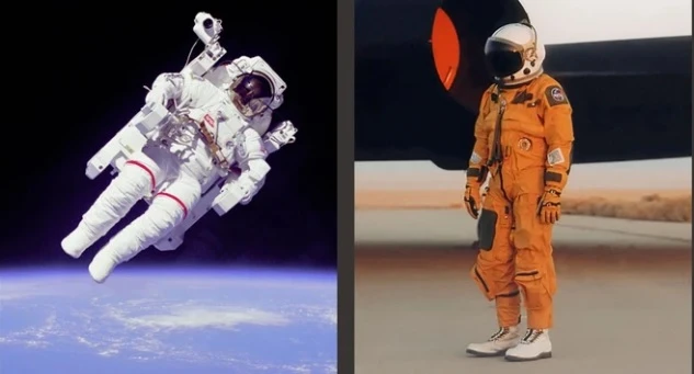 Vì sao phi hành gia khởi hành mặc đồ trắng, về mặc đồ cam? 