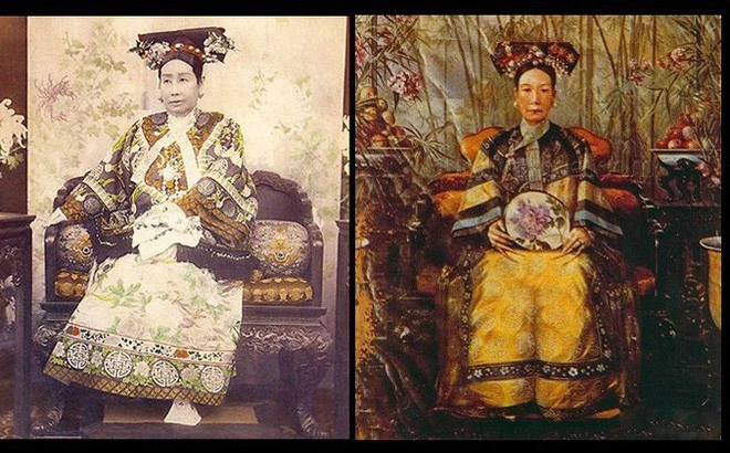 Sốc nặng về nhan sắc Từ Hy Thái Hậu thuở xuân thì