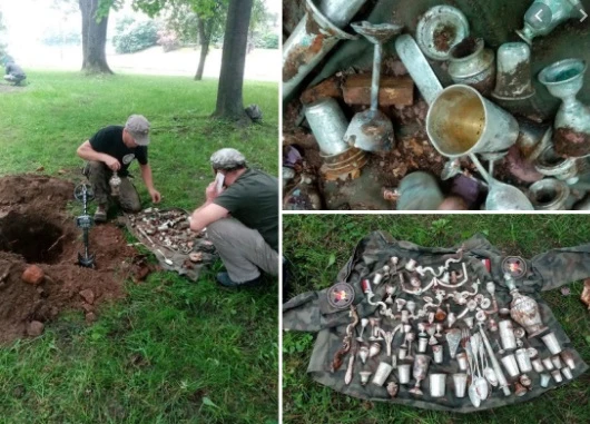 Cận cảnh kho báu "khủng" của phát xít Đức