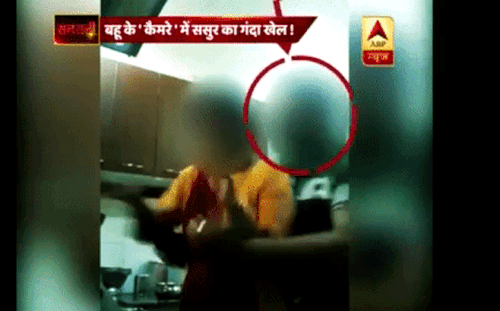 Bi bo chong sam so, con dau dat camera quay len khien ca nha “dung hinh“