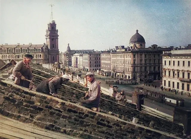 Ảnh hiếm về cuộc sống người dân Leningrad sau Thế chiến 2