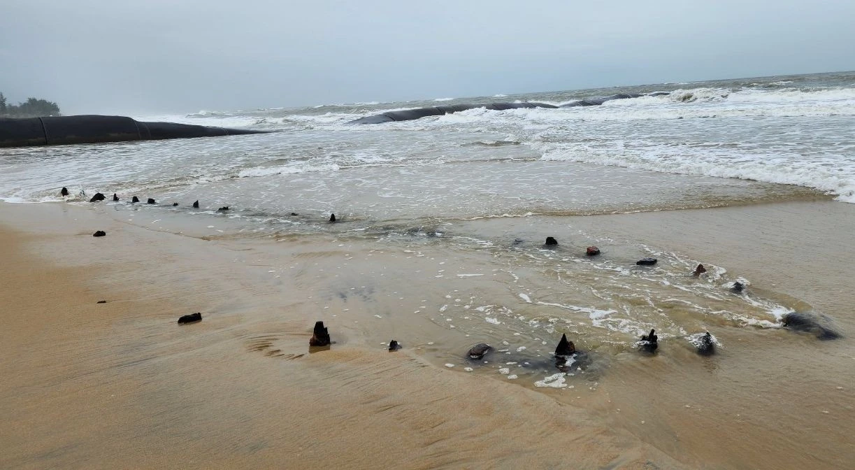 Xác tàu cổ bất ngờ lộ diện ở Hội An, chuyên gia giải mã sao?